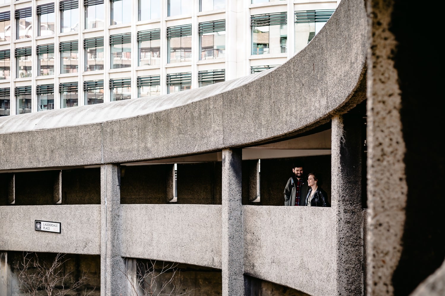 Barbican Engagement Shoot: Heather & David