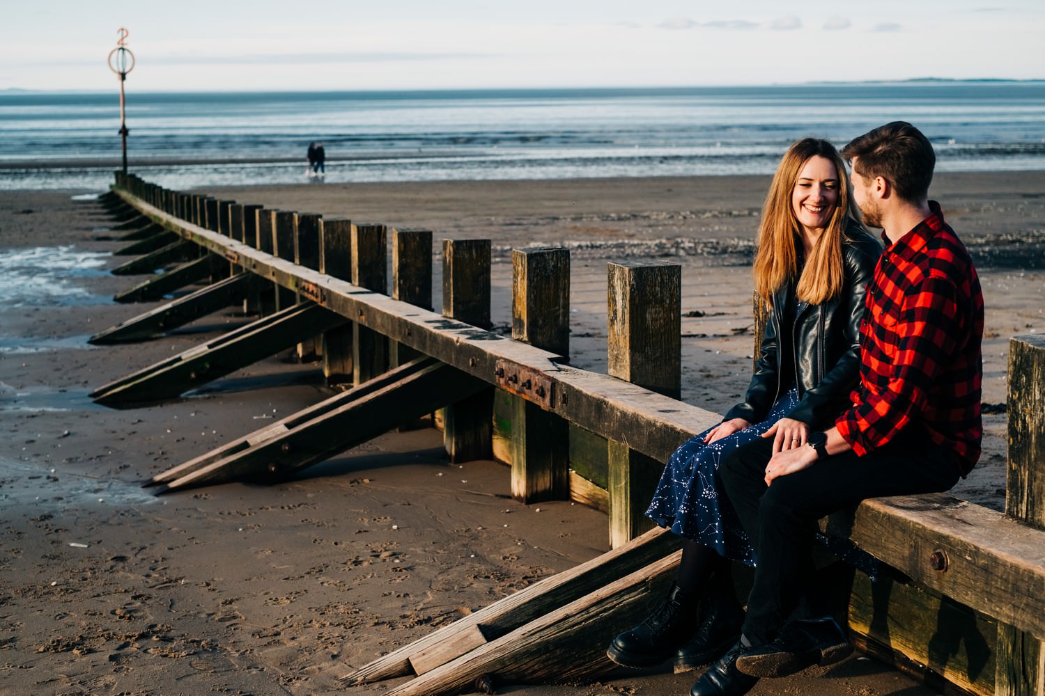 Relaxed engagement shoot at Borough Market, London