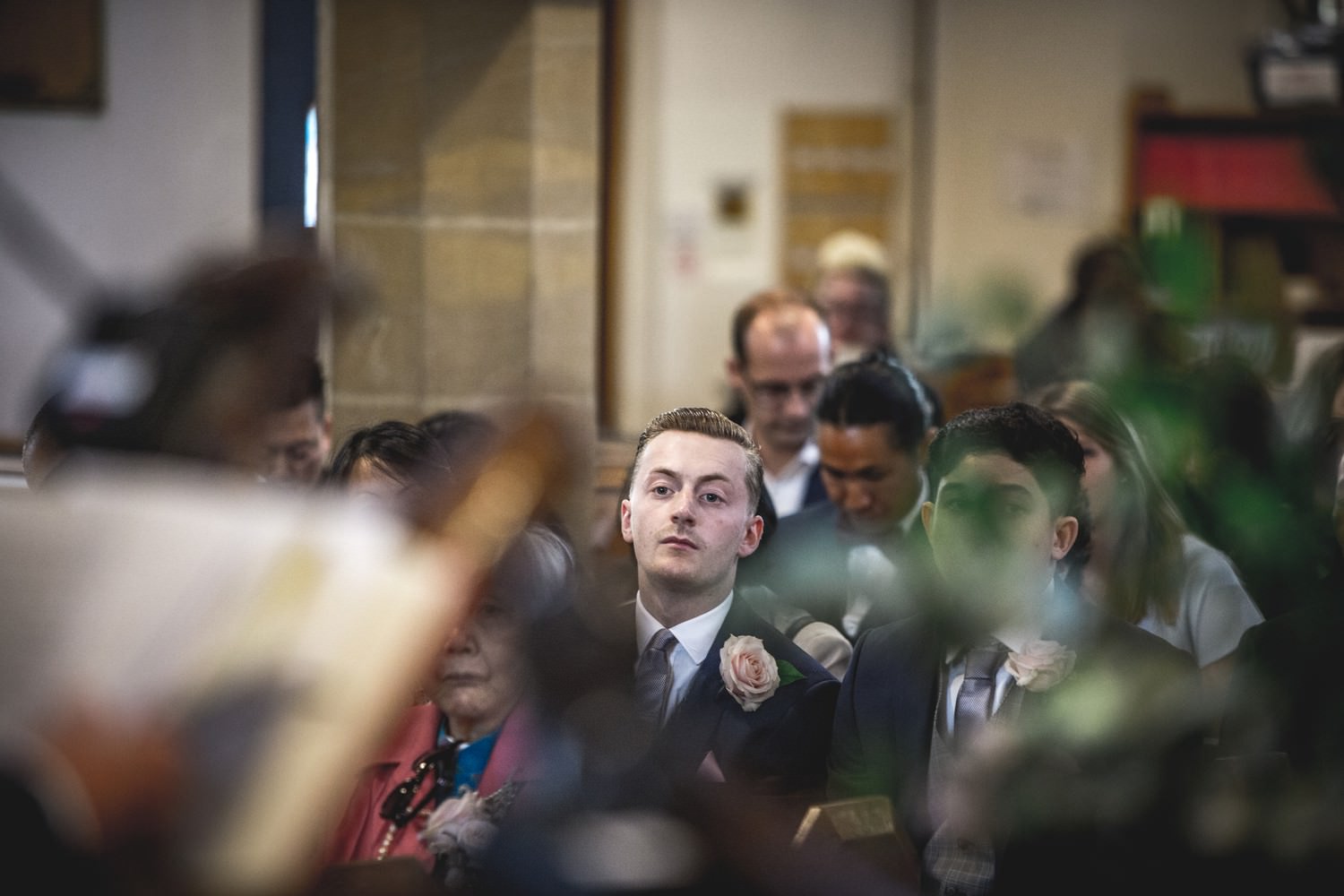 Relaxed wedding photography at Belair House, London