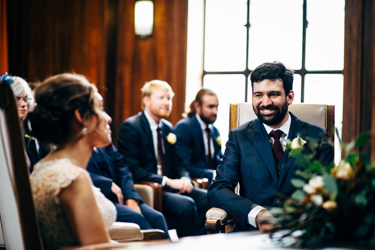 Relaxed urban wedding photography at The Old Church, Stoke Newington, London