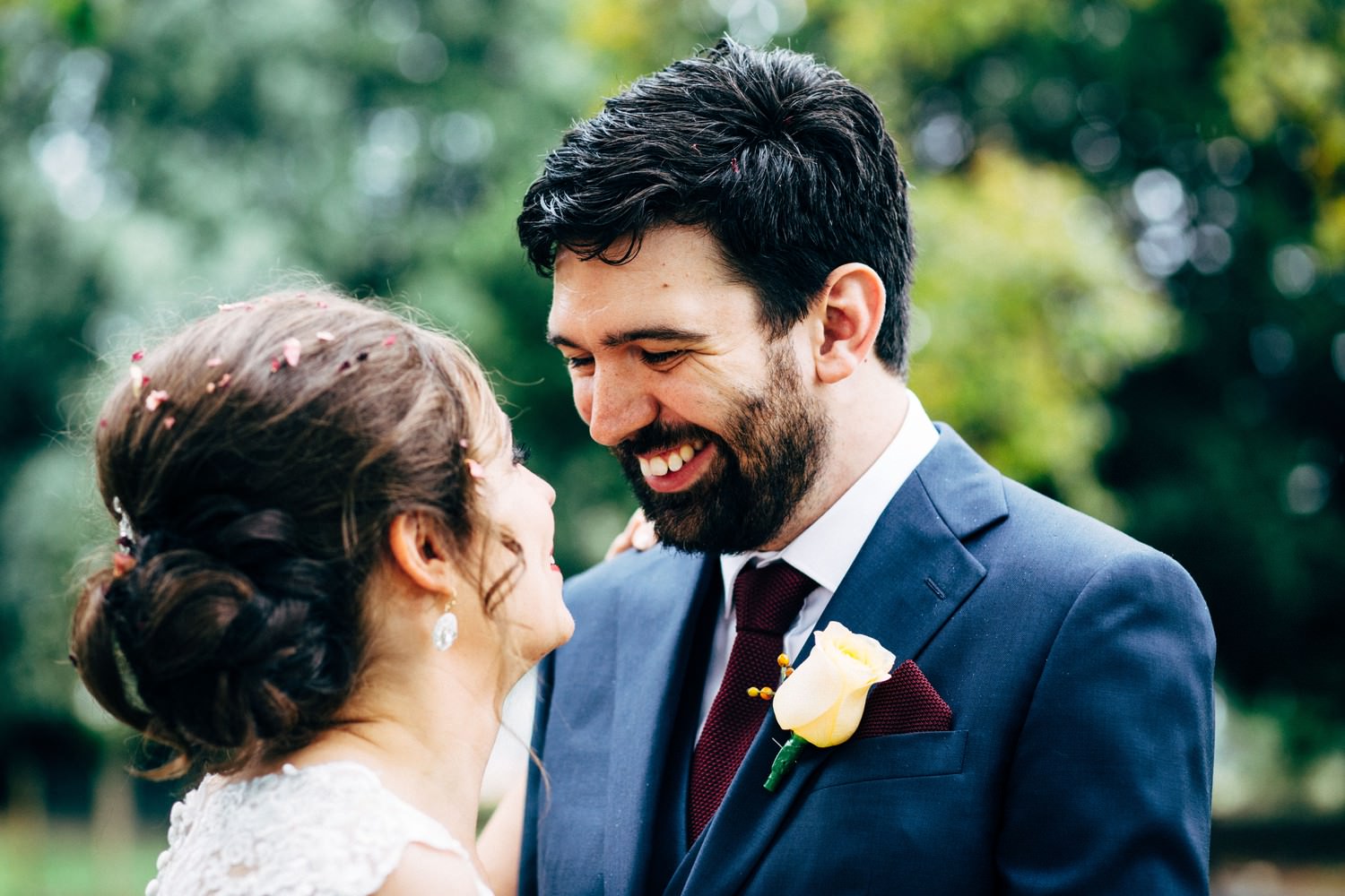 Relaxed urban wedding photography at The Old Church, Stoke Newington, London