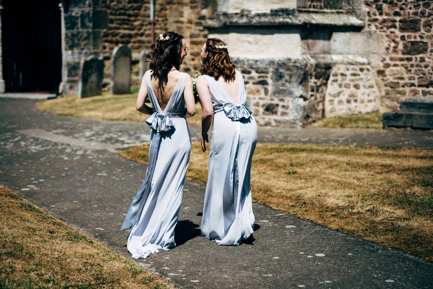 Relaxed wedding photography at a Deer Park Country House Hotel, Devon church wedding