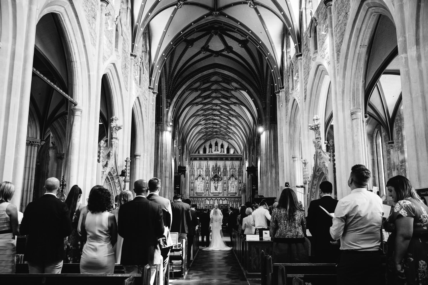 Relaxed wedding photography at a Deer Park Country House Hotel, Devon church wedding