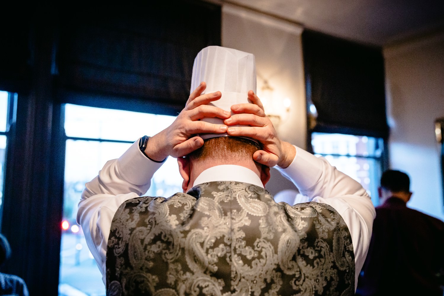 Relaxed pub wedding photography at Victoria Stakes, Muswell Hill, London