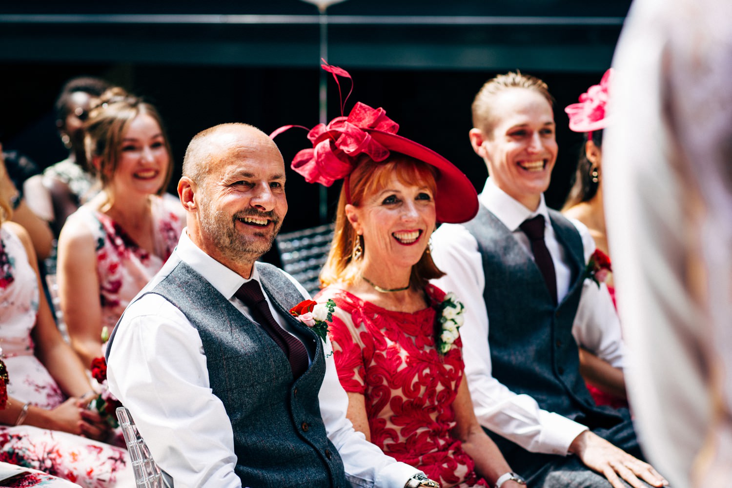 Relaxed urban wedding photography at Devonshire Terrace, London