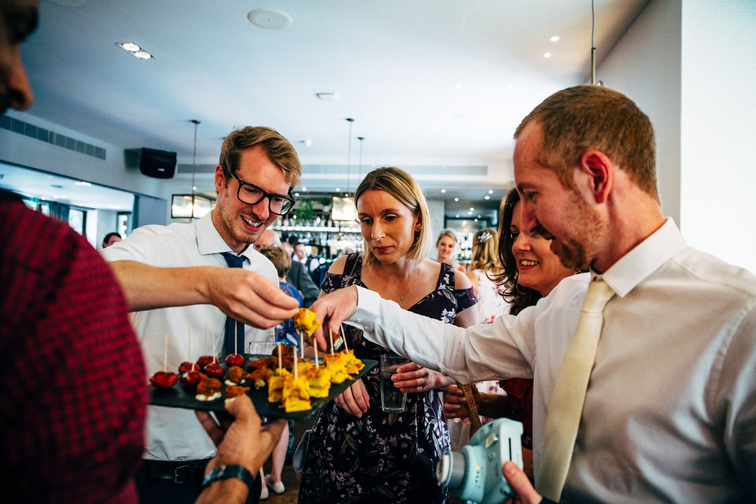 Relaxed urban wedding photography at Devonshire Terrace, London