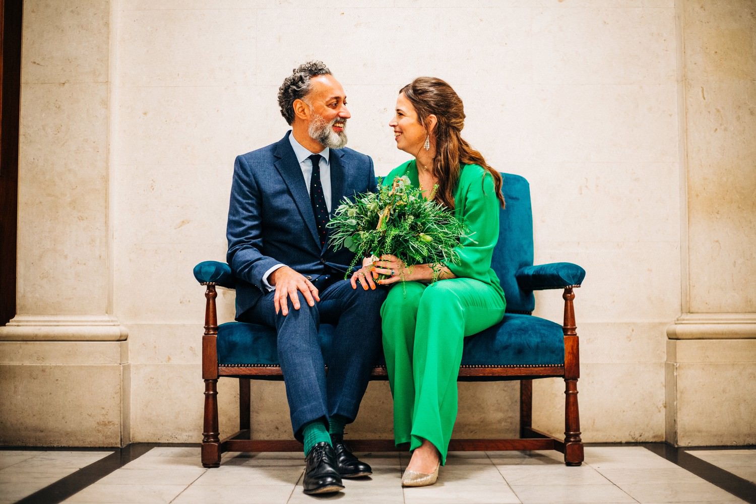 Relaxed Hackney wedding photography at Old Marylebone Town Hall and Jones & Sons, London