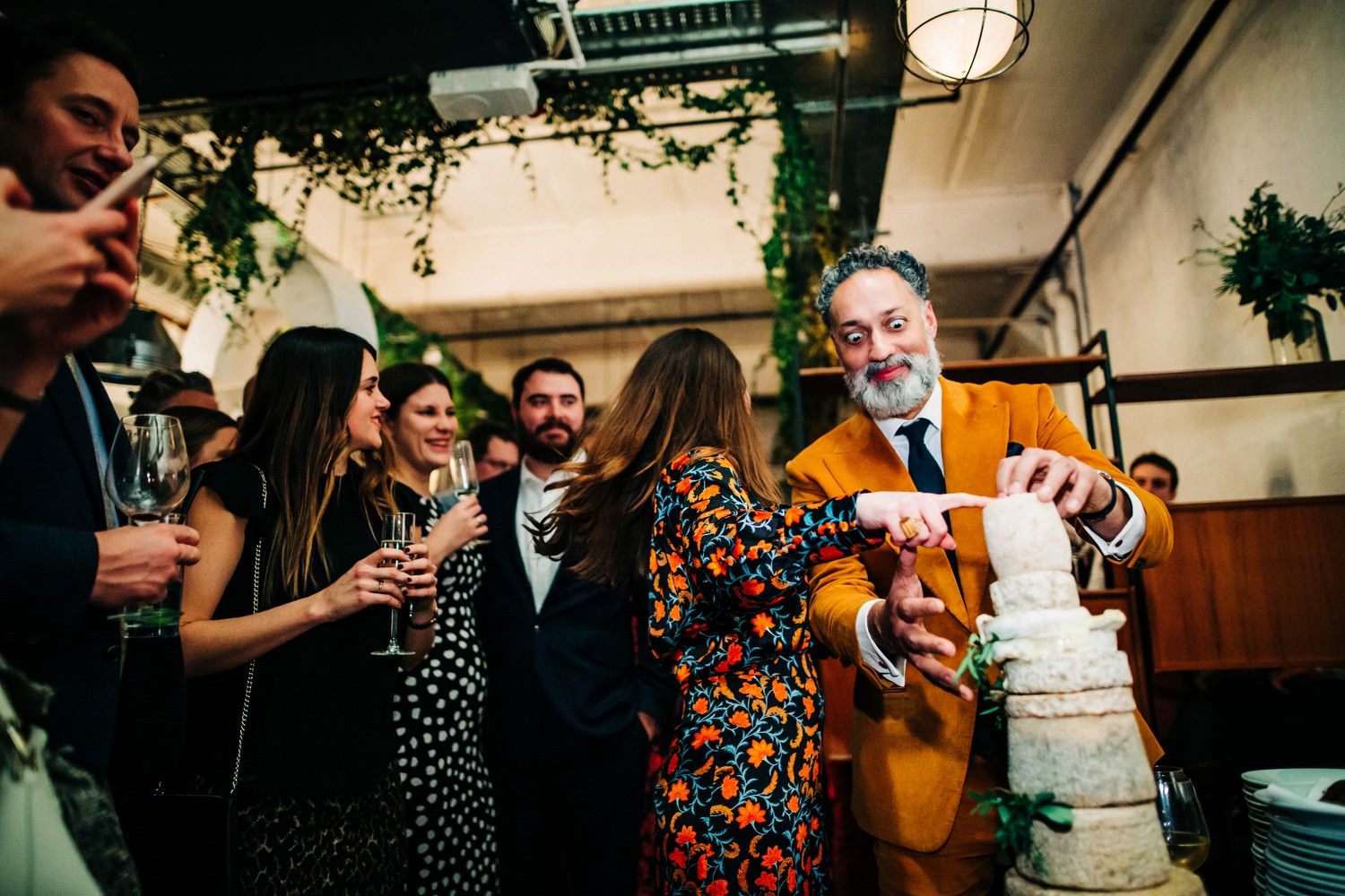 Relaxed Hackney wedding photography at Old Marylebone Town Hall and Jones & Sons, London