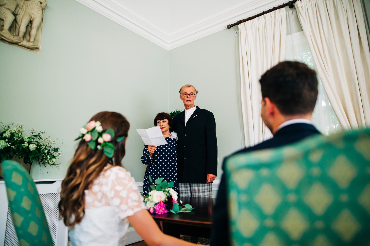 Relaxed pub wedding photography in Edinburgh