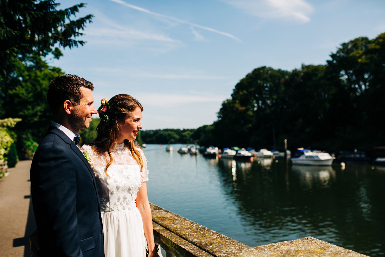 Relaxed pub wedding photography in Edinburgh