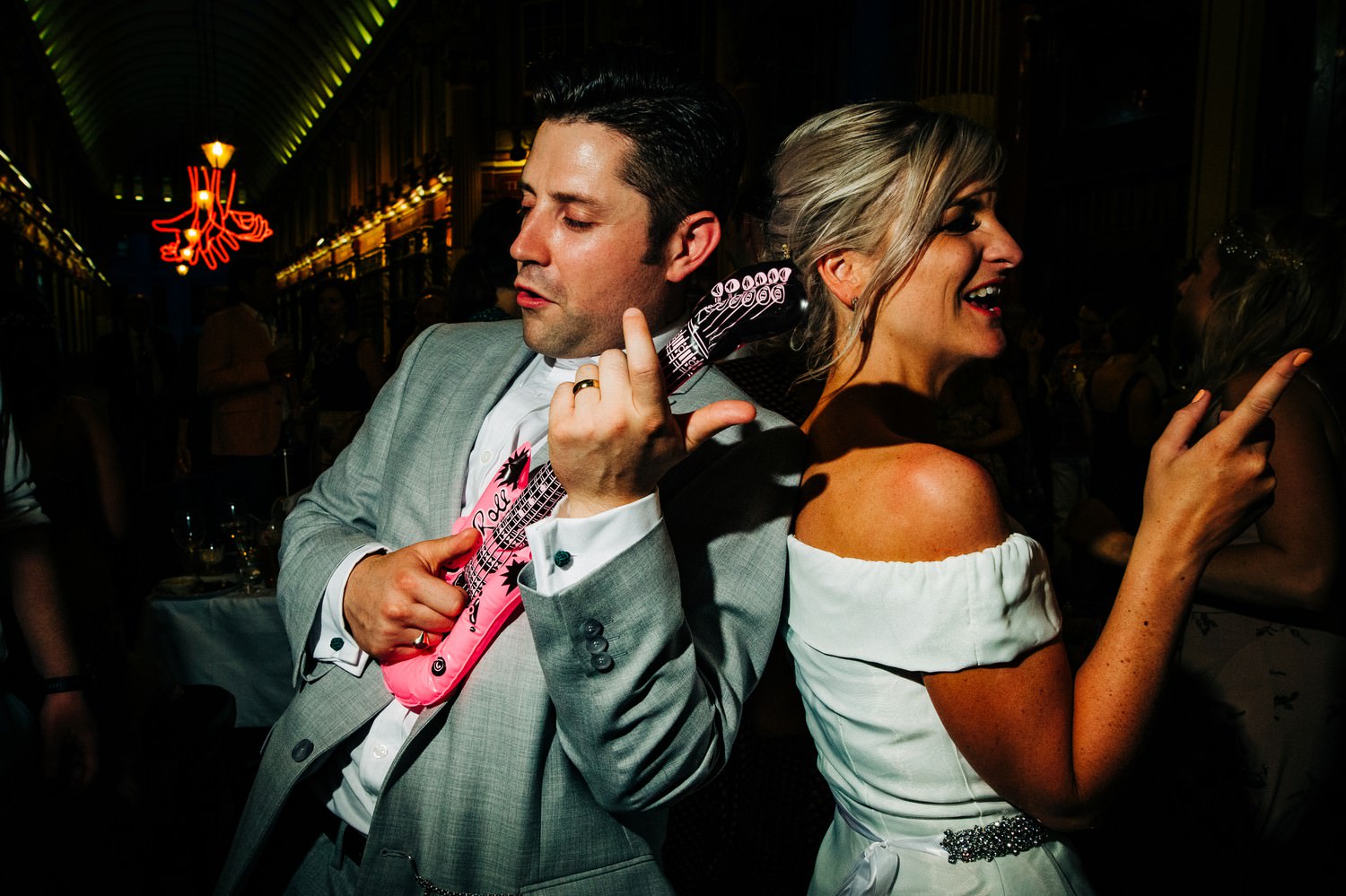 Relaxed pub wedding photography in Scotland